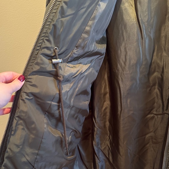 NWT - Levi's Dark Green Quilted Hooded Winter Jacket - Picture 13 of 15